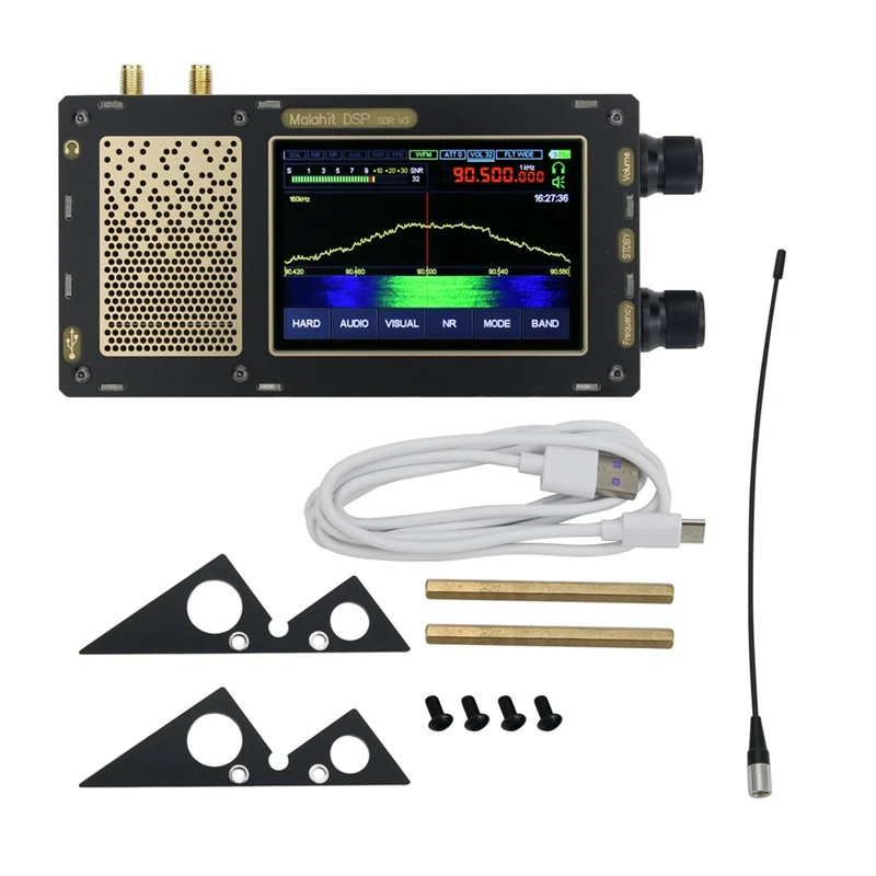 

1 комплект DSP SDR V3 коротковолновый радиоприемник 50 кгц-2 ГГц радиоприемник ABS