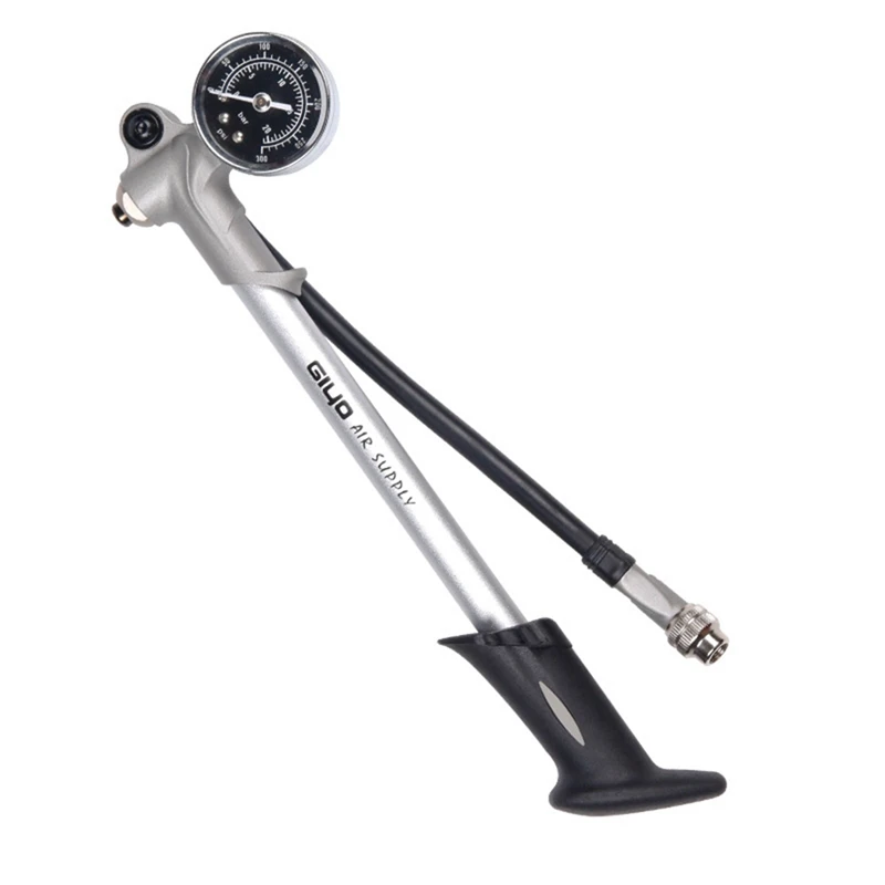 

Giyo 1 Piece Gs-02D Mountain Bike Front Fork Inflator Aluminum Alloy Mouth Rear Shock Absorber Inflatable Gs03s