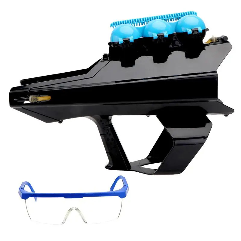 

Wonderlife 1 Set Winter Playing Snow Artifact Snowball Launcher Kids Plaything With Goggle