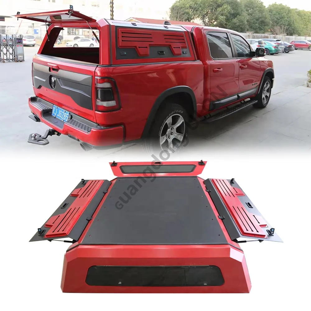 

Aluminium Waterproof Truck Bed Cover for F-150 Raptor RAM Tundra, 5.5FT Pickup Bed Cover