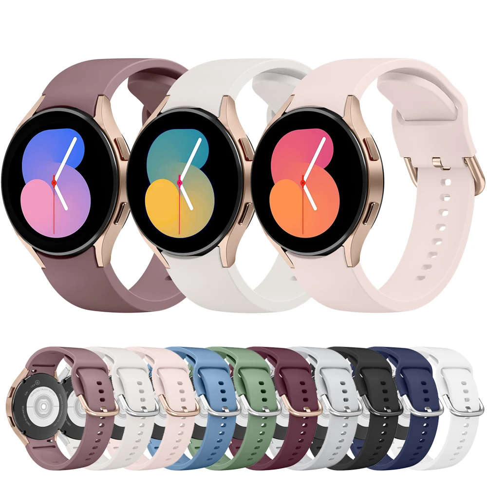 Cinturino Senza Spalline Per Samsung Galaxy Watch 4 5 40Mm 44Mm/Orologio 5 Pro 45Mm Cinturino Per Galaxy Watch 4 Classic 42Mm 46Mm Cinturino