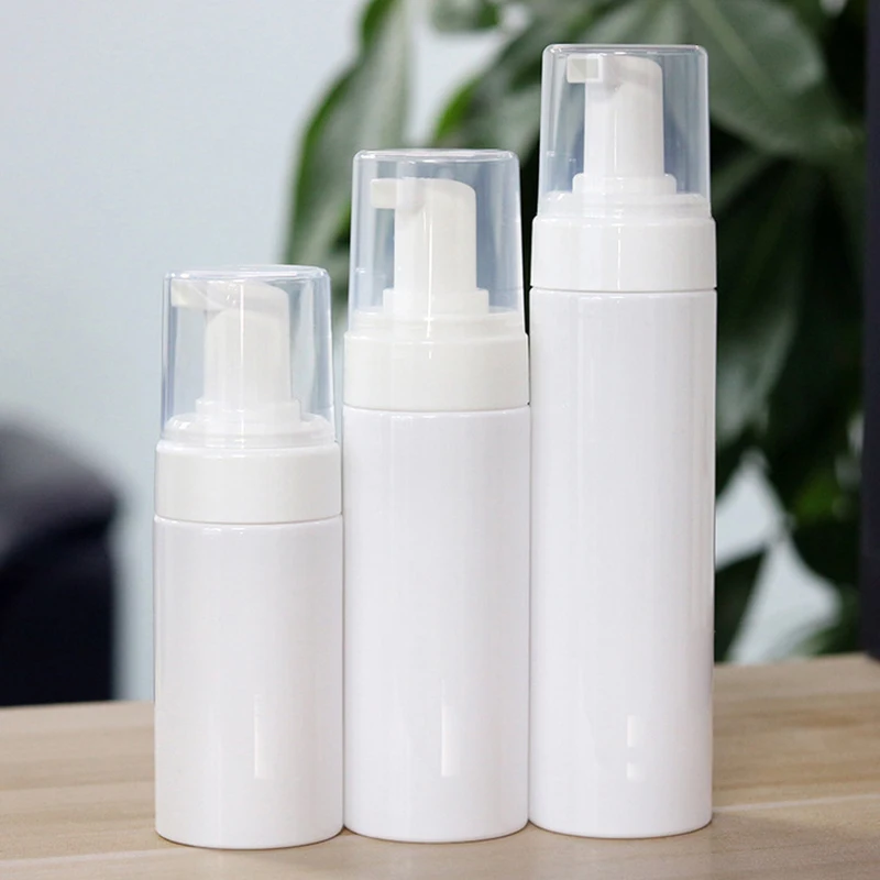 

100/120/150 мл Портативный Легкий очищающий флакон-мусс, пустой многоразовый пластиковый флакон с насосом, кастрюля для путешествий, пенопластовое мыло, жидкий мусс