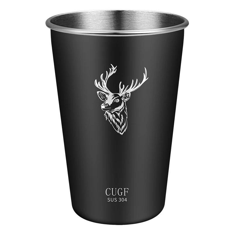 Кружка из нержавеющей стали Elk Black 304