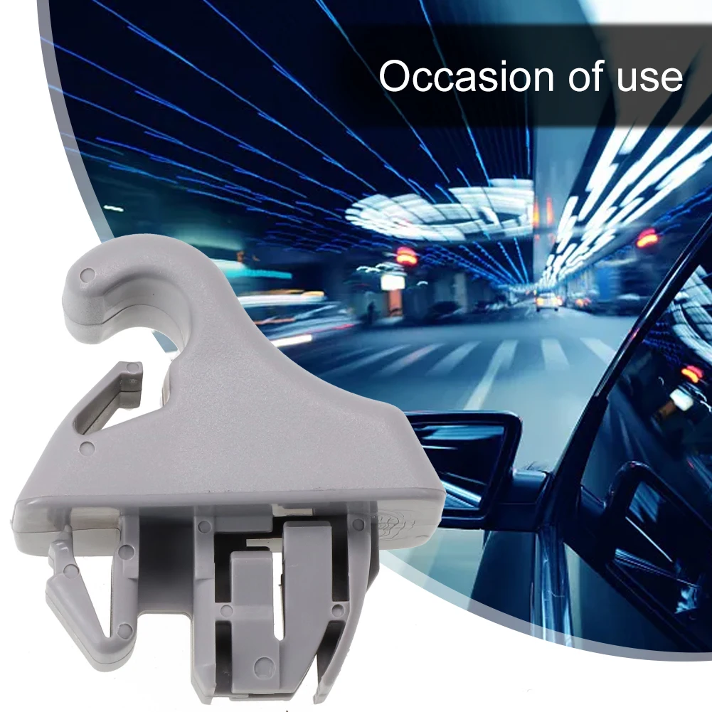 

High Quality Car Hook Clamp Sun Visor Clip For Mitsubishi Pajero 2000-06 Interior Hanger Hook Resistant To Grinding
