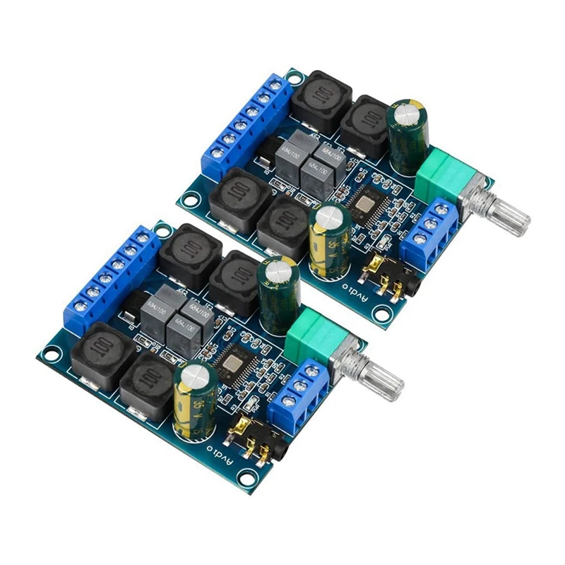 

Плата цифрового усилителя TPA3116D2, двухканальный усилитель высокой мощности, 2 шт.