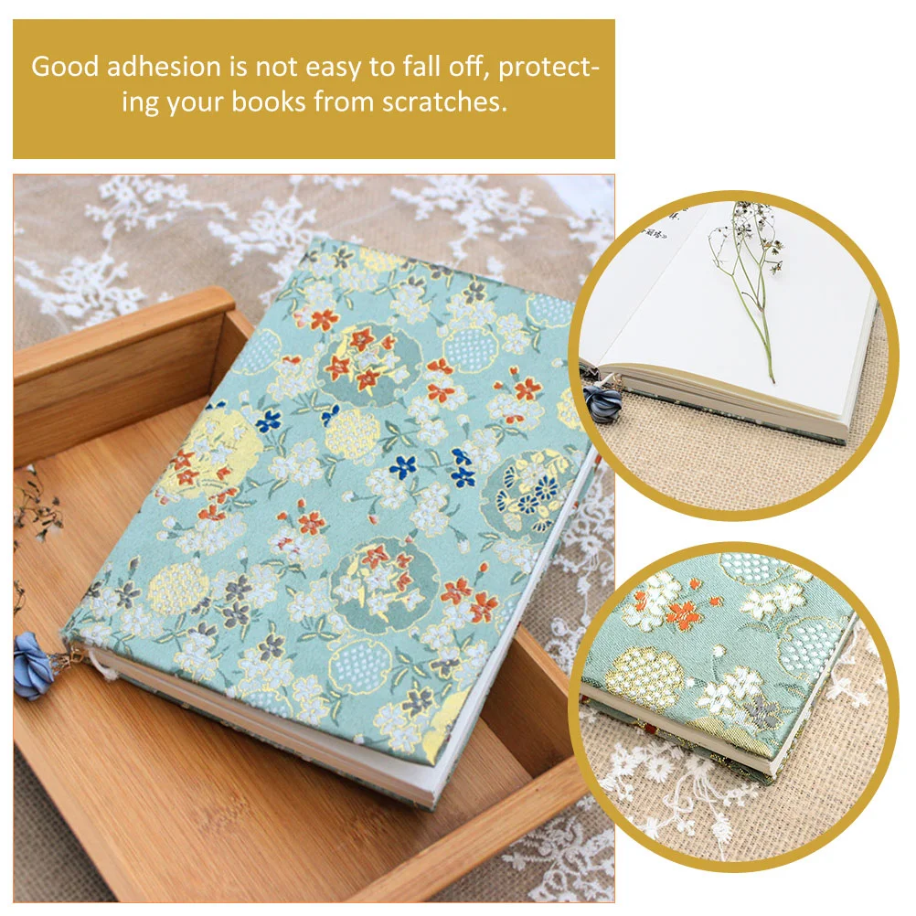 

Protective Film Cloth Book Decor Creative Protector Stylish Protection Sleeve Ornamental Exquisite