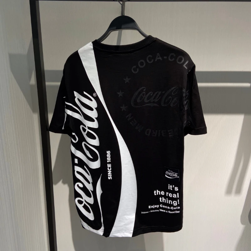 Летняя модная новая простая и удобная хлопковая Повседневная Универсальная