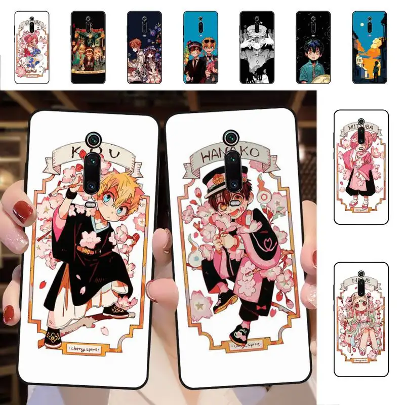 

YNDFCNB Anime Toilet Bound Hanako Kun Phone Case for Redmi 5 6 7 8 9 A 5plus K20 4X S2 GO 6 K30 pro