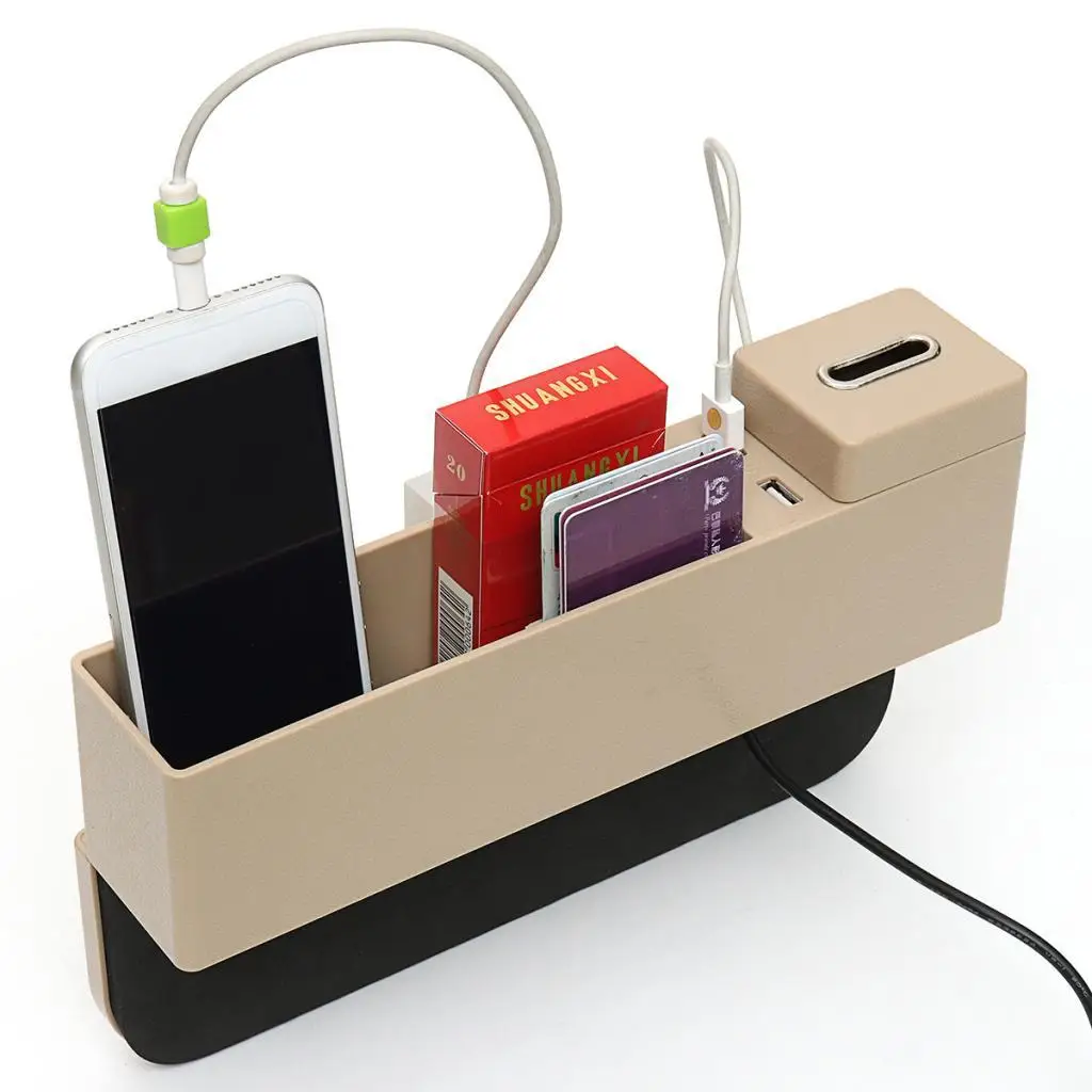 

Car Seat Crevice Storage Box Cup Drink Holder Organizer Gap Pocket