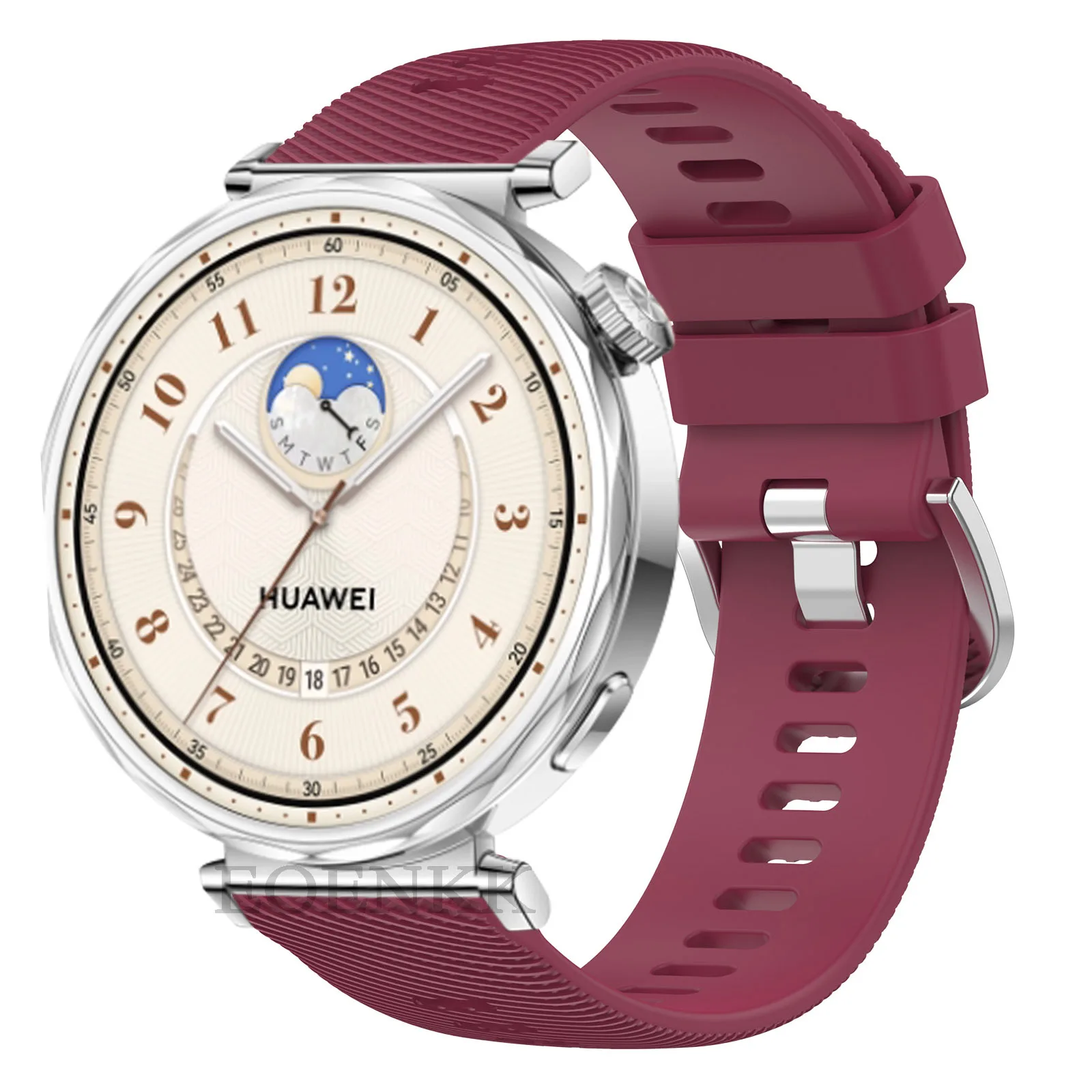 Фото Спортивный ремешок на запястье для Huawei Watch GT5 GT4 41 мм 46 мм Мягкий силиконовый браслет Correa для Huawei Watch GT 5 Pro 42 мм 46 мм №2