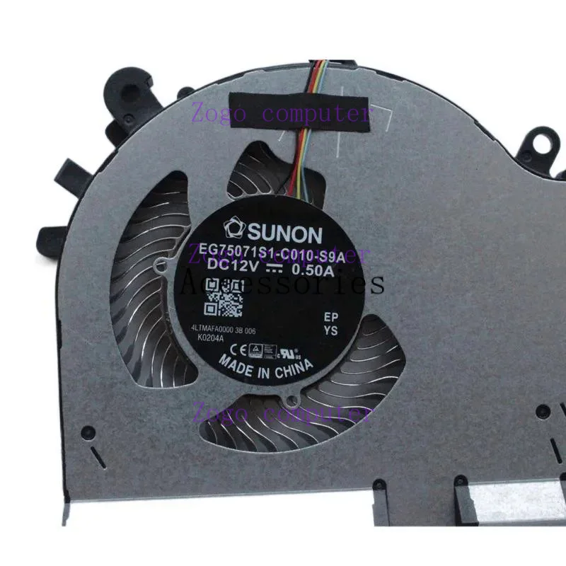 Новый оригинальный вентилятор охлаждения процессора ноутбука для игрового Xiaomi Mi