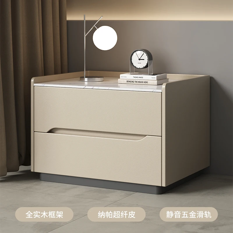 Прикроватный столик деревянная ночная тумбочка шкафы ящики для спальни