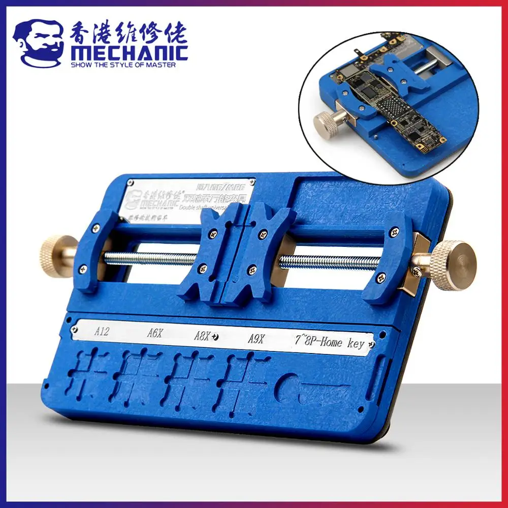 

MECHANIC Universal Precision Double-Bearing Fixture High Temperature Phone IC Chip Motherboard PCB Integrated Maintenance Holder