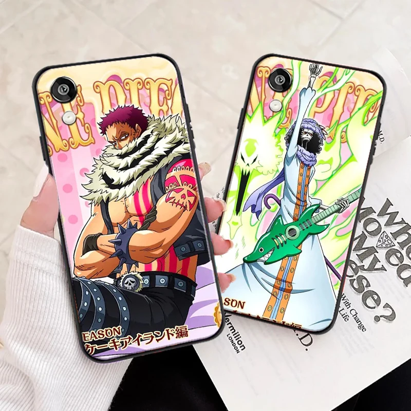 

Japan Anime One Piece For Huawei P Smart Z 2019 2020 P20 P30 Lite Pro Phone Case Carcasa Black Silicone Cover Soft