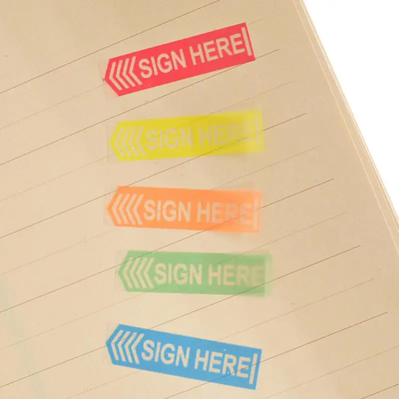 

Sign Here Flags Sign Here Neon Colored Arrows Flag Tabs Page Bookmarks File Tab Easy To Post For Office School Notebook
