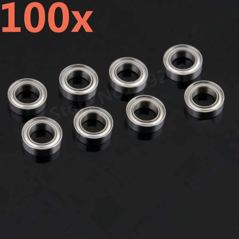 

100 Pieces RC Car Part 12*8*3.5mm Ball Bearing For 1/18 Scale Revel 24540 Scorch Hobbico Dromida BX/MT/SC4.18 Monster Truck