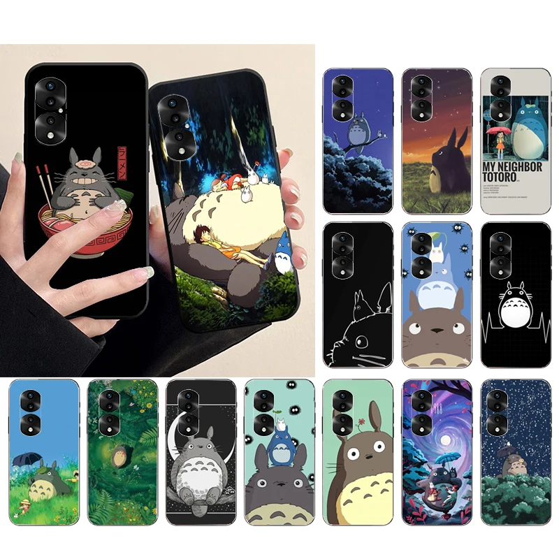 

My Neighbor Totoro Phone Case for Huawei P50 Pro P30 P40 Lite P40Pro P20 lite Mate 50 20Pro 20lite Y6P Y5P Y9A Nova 70 Funda