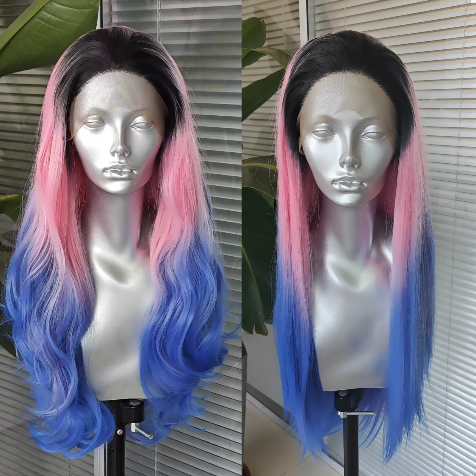 Ful Hair Long Natural Wave Free Part Women Use Wigs