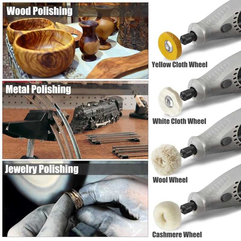 80 шт. кашемировая хлопчатобумажная ткань полировочное полировальное колесо