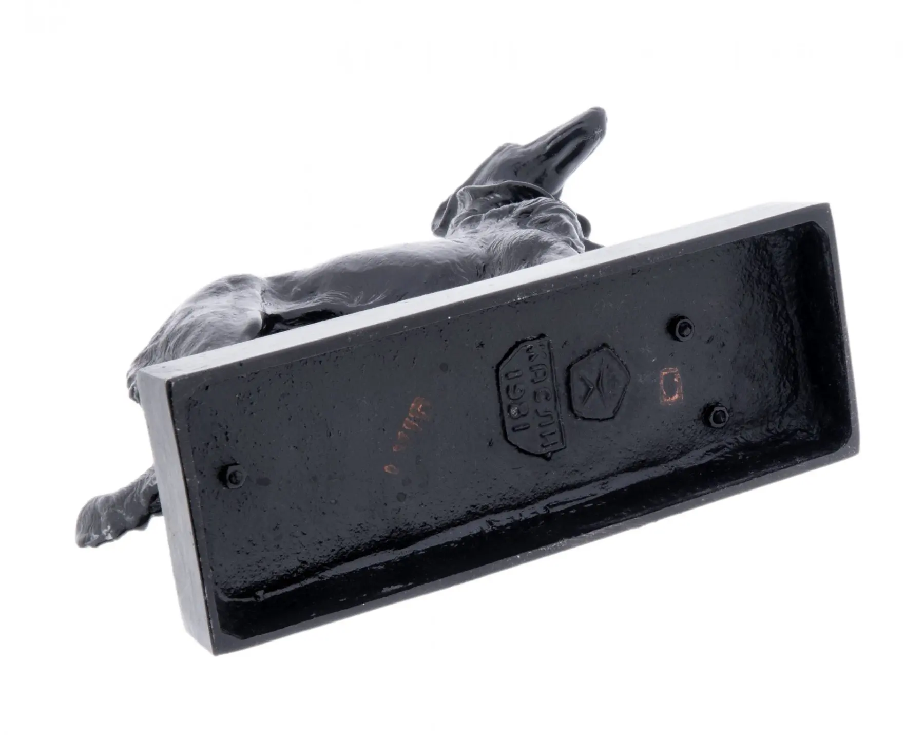 Скульптура &quotГончая&quot чугун Каслинский чугунолитейный завод|Статуэтки и