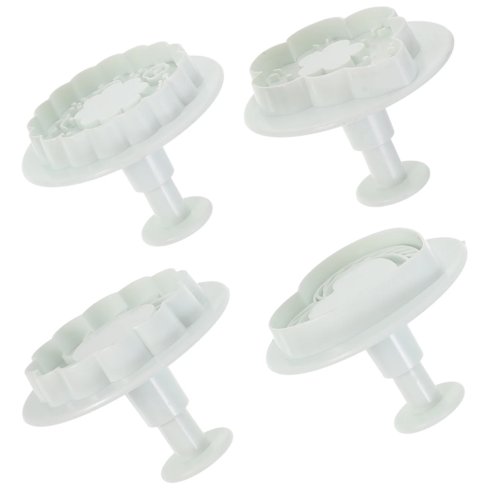 4 шт. форма для выпечки в форме цветка праздничные штампы печенья трафареты формы