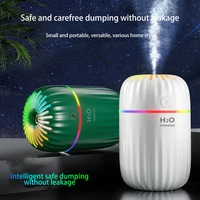 portable 300ml electric air humidifier aroma oil diffuser usb ultrasonic cool mist sprayer with colorful night light for home