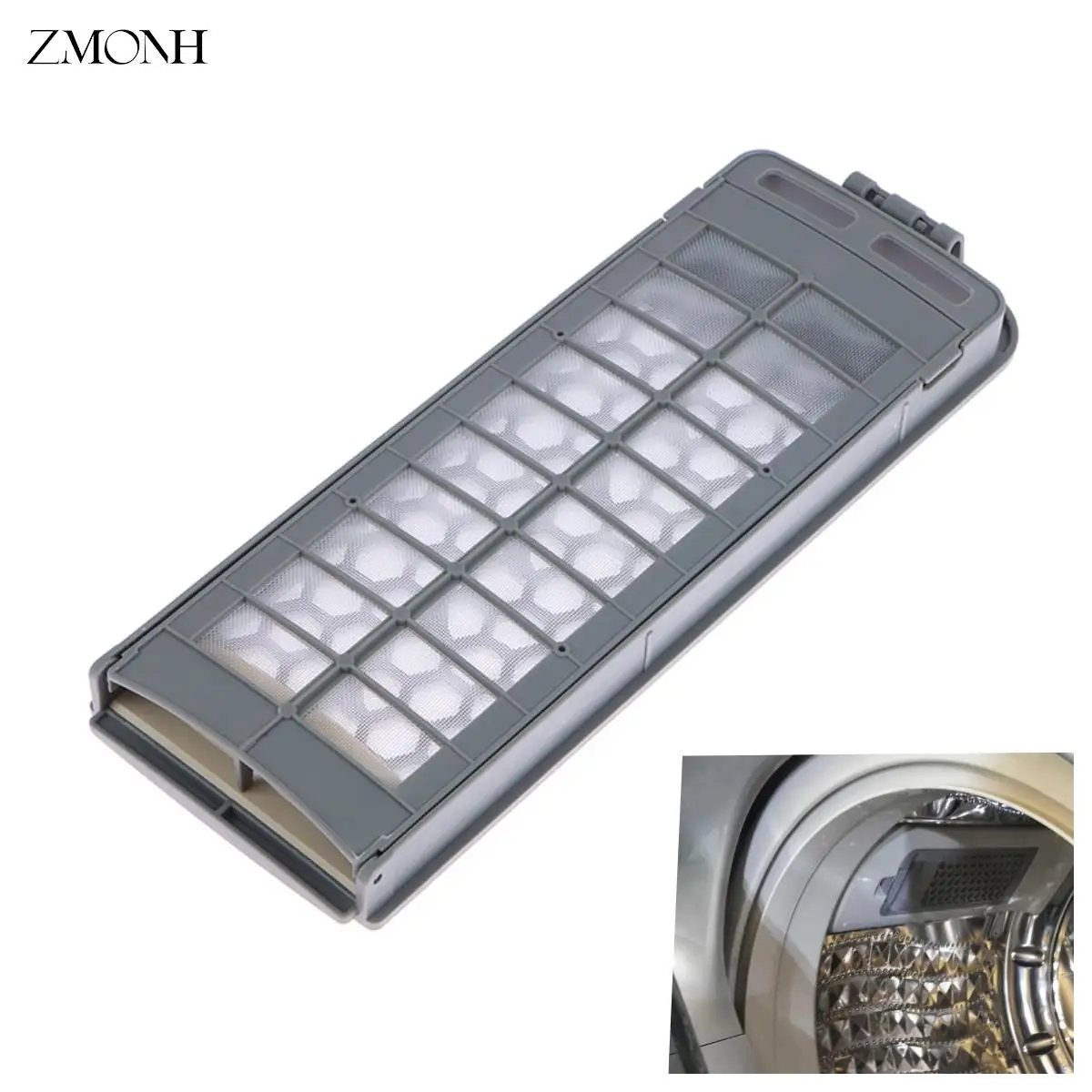 

1 шт., серый сетчатый фильтр для стиральной машины