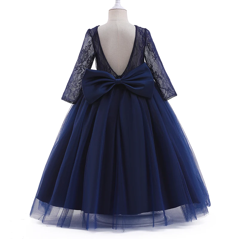 

Wedding First Bridesmaid Dress for Teenage Evening Party Prom Dress Girl Pageant Princess Long Dress Children Show Party Costume