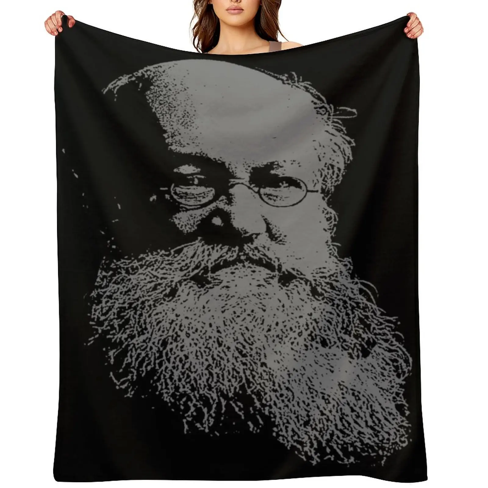 Фото Плед Peter Kropotkin, роскошный плед для дивана, кровати, покрывало, одеяло №1