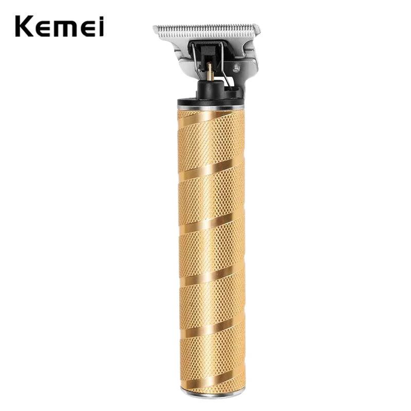 

Электрическая машинка для стрижки волос Kemei KM-T9, триммер для парикмахерской, перезаряжаемая Беспроводная Машинка для стрижки волос 0 мм, Муж...