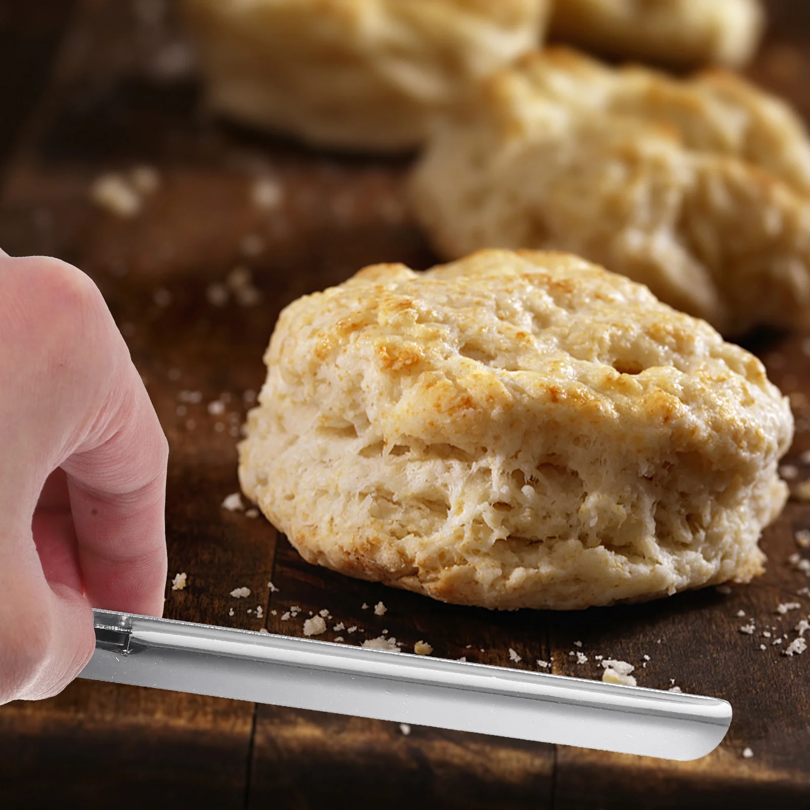 

2 Pcs Stainless Cleaner Equipment Table Crumb Sweeper Cleaning Tool The Artifact Restaurant Scraper Kitchen Steel Countertop