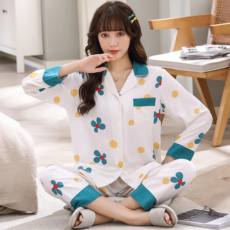 Пикантное женское нижнее белье Пижама одежда для сна повседневная Хлопковая