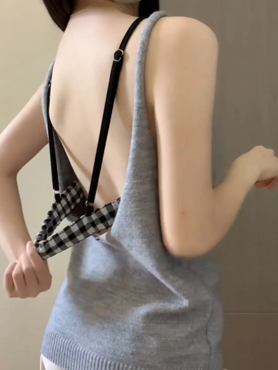 Милая и острая пикантная кружевная юбка с накладкой на груди женская верхняя