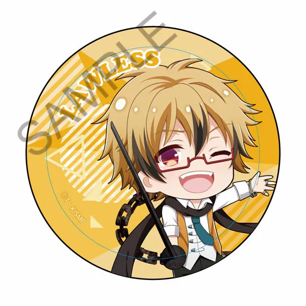 Аниме SERVAMP Shirota Mahiru Kuro Tsubaki Arisuin Misono Sunouririi Значки для косплея Костюм Обложка Брошь