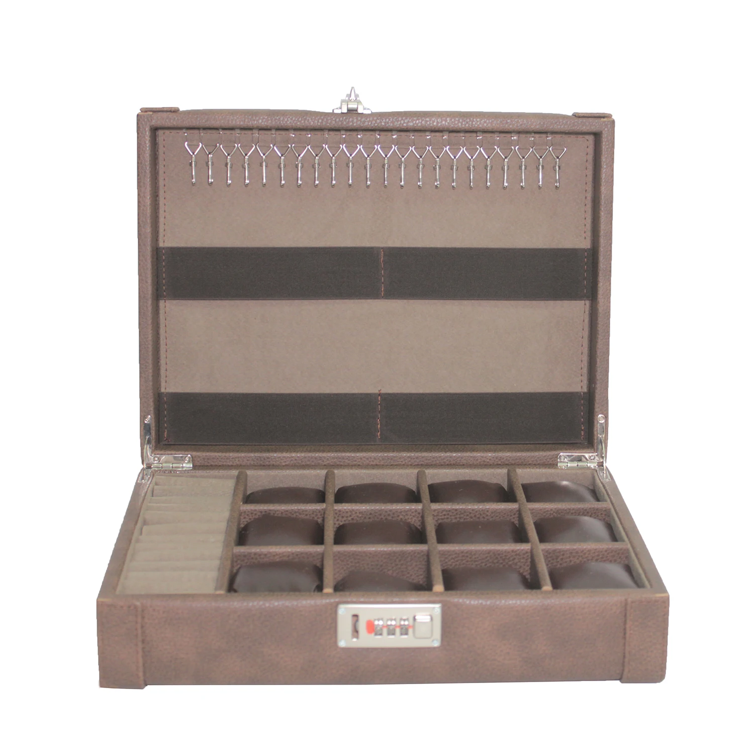 

SKH66, Pu-Leather 12'li Watch Box, Rosary Box