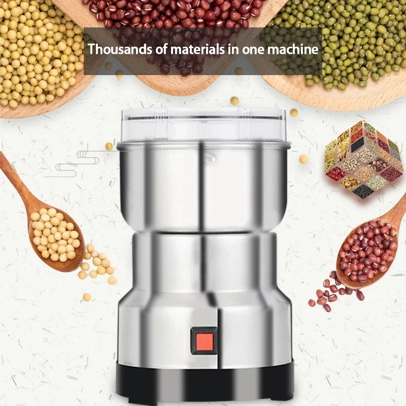 

Electric Coffee Grinder Kitchen Cereals Nuts Beans Spices Grains Grinding Machine Multifunctional Coffe Grinder Machine 220/110V