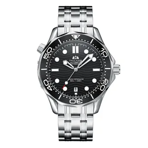 Imported Top Brand Automatic Watch For Men Luxury Stainless Steel Mechanical Watches Man Business Waterproof 