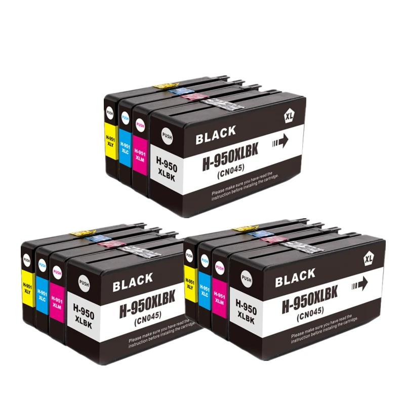 Картридж с чернилами Compatible HP Officejet Pro 8100 8600 8610 8615 8620 8625 8630 251dw 276dw для 950XL 951XL 950 951 XL.