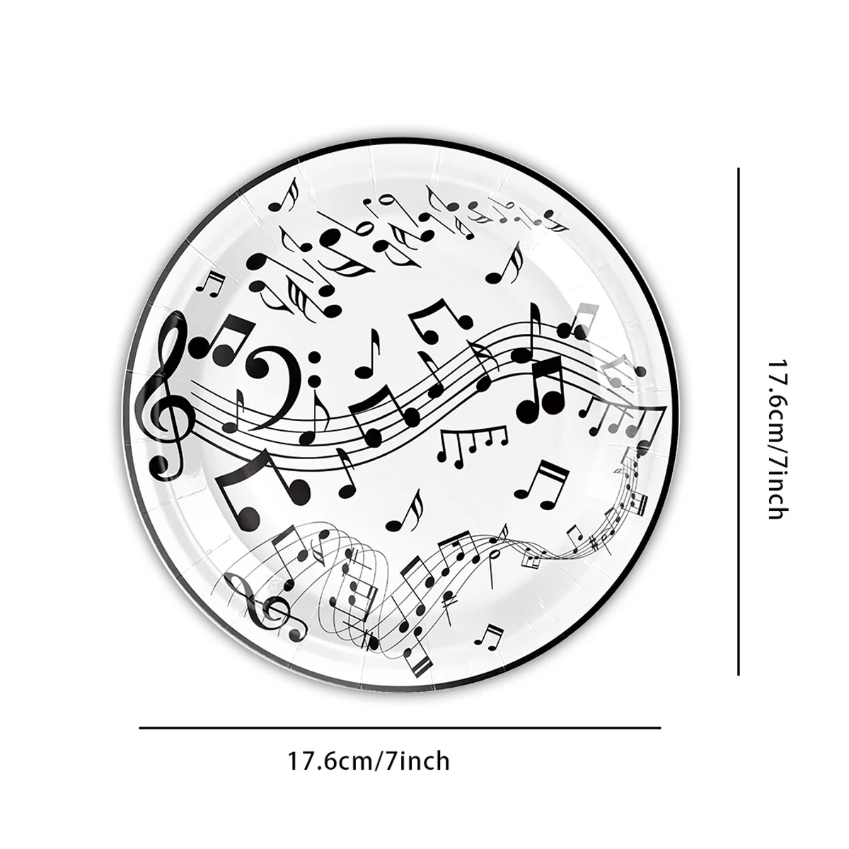 

Одноразовые музыкальные тарелки для вечеринки