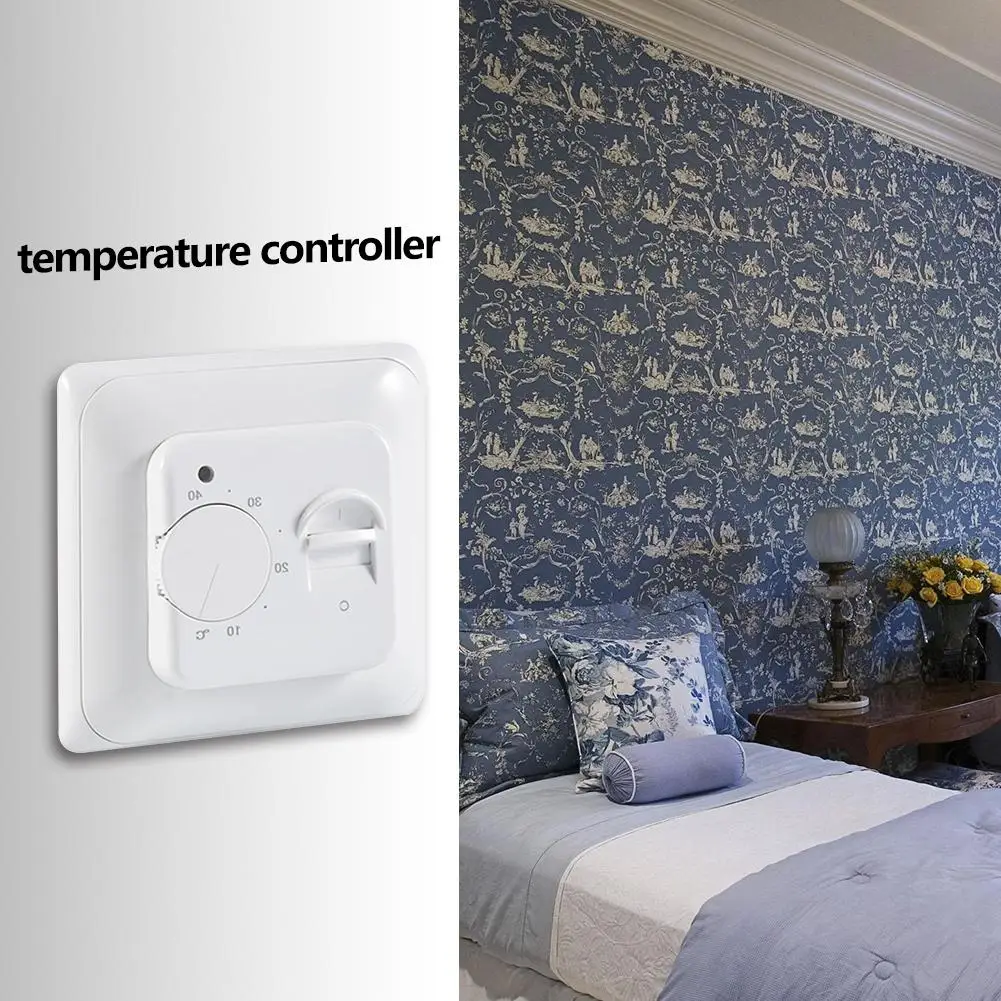 

Water Electric Floor Heating Room Thermostat Warm Floor Cable Sensor Probe Advanced Intelligent Micro Control Technology