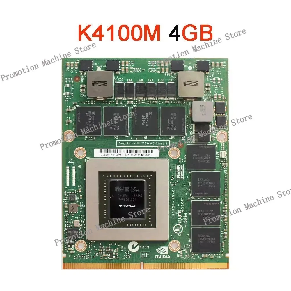 Quadro k4100 GDDR5 4ГБ видеокарта для Dell M6700 M6800 HP 8740W 8760W ...