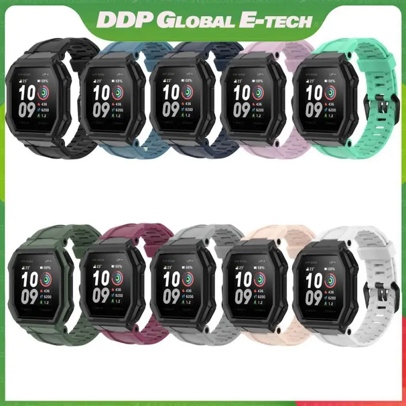 

10 цветов сменный ремешок Смарт-часы умные аксессуары силиконовый ремешок мягкий резиновый смарт-браслет для Amazfit Ares