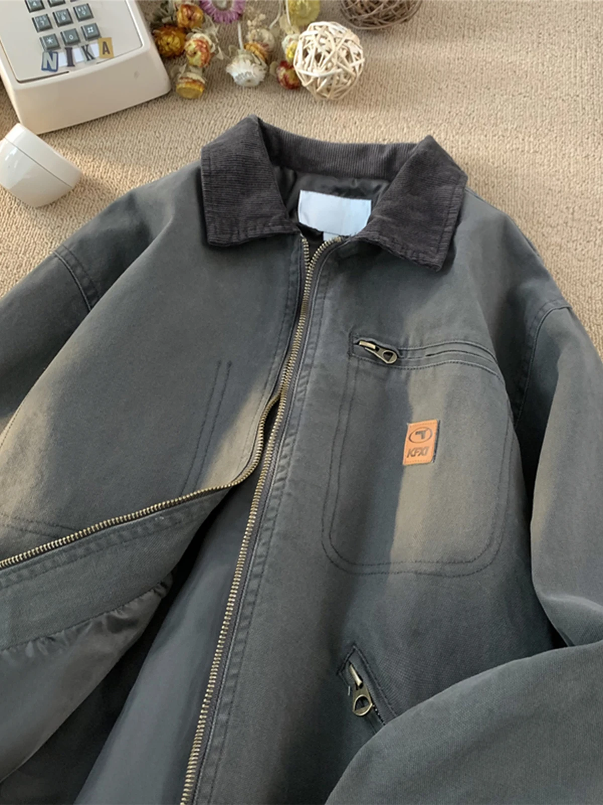 Японская модная куртка Detroit в стиле ретро мужская зимняя брендовая винтажная