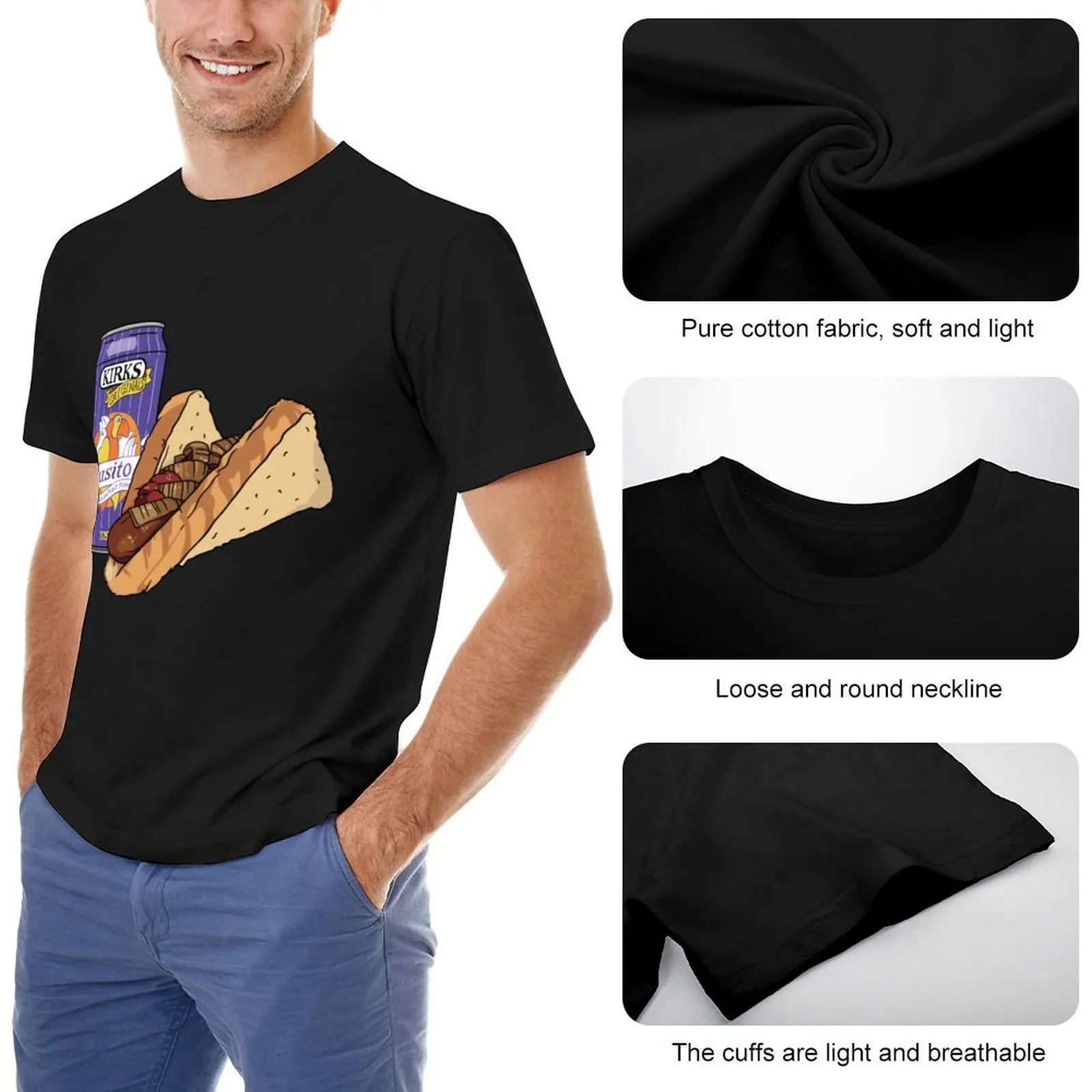 Футболка kirks Snags Pasito заготовки простые дешевые вещи большие тяжелые футболки для
