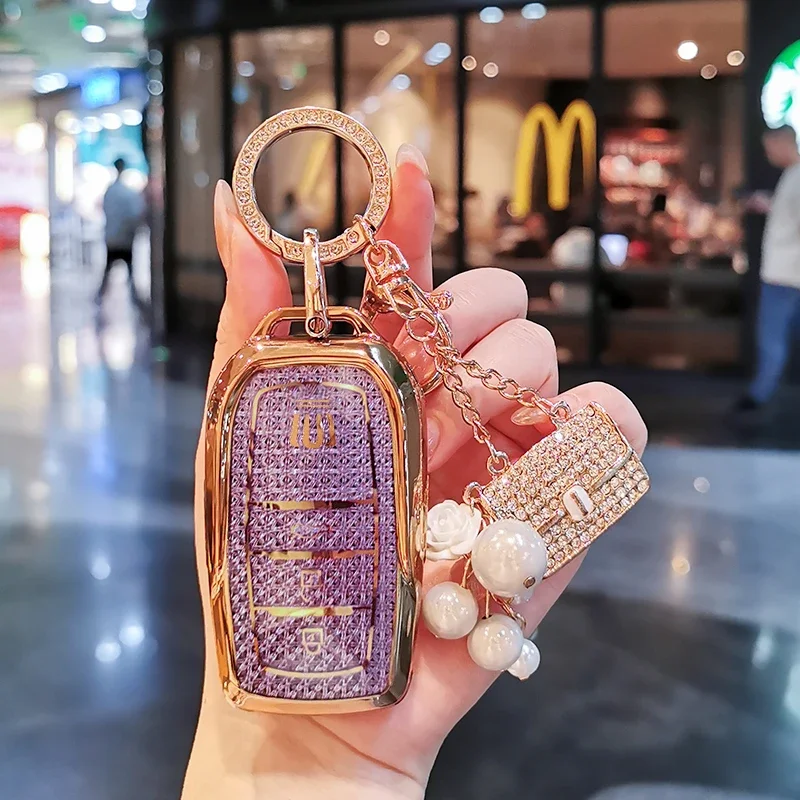 Чехол для ключей Toyota Crown чехол клугер 2023 брелок 14-го поколения новинка с пряжкой