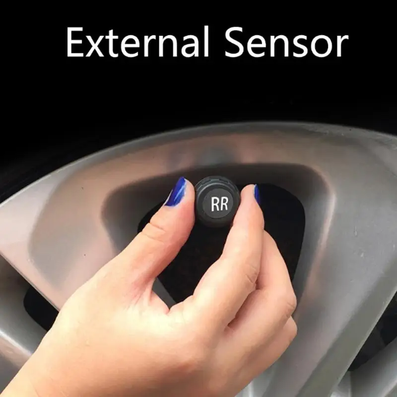 87HE портативные беспроводные автомобильные датчики давления в шинах TPMS Солнечная панель мониторинг питания (art.: 3920cc611dccc) - 3920cc611dccc