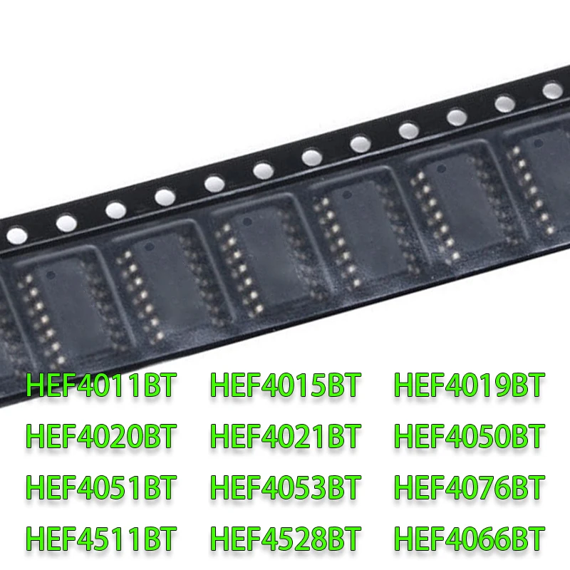 10 шт./партия HEF4015BT HEF4019BT HEF4020BT HEF4021BT HEF4050 HEF4053BT HEF4076 HEF4511 HEF4528 HEF4011BT HEF4051BT HEF4066BT SOP16