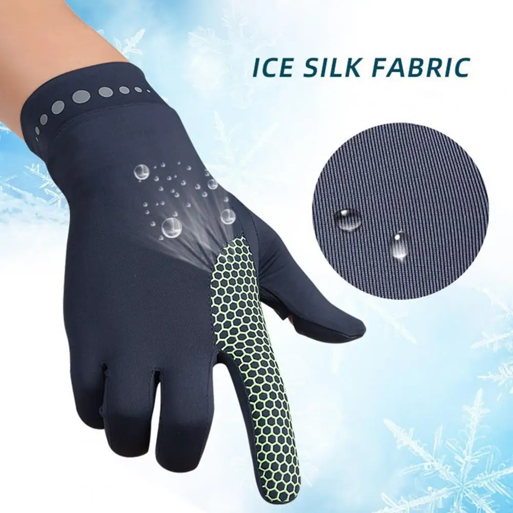 

Quick-drying Bright-colored Sweat-absorbent Ridding Gloves Sporting Goods