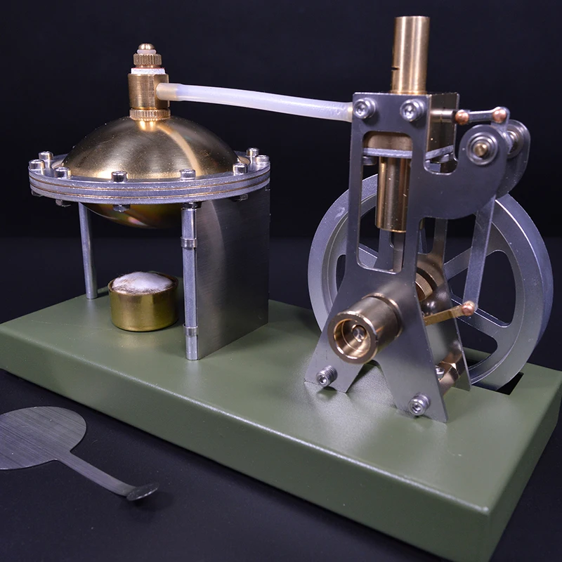 Паровой двигатель цельнометаллический креативный котел паровой металлический