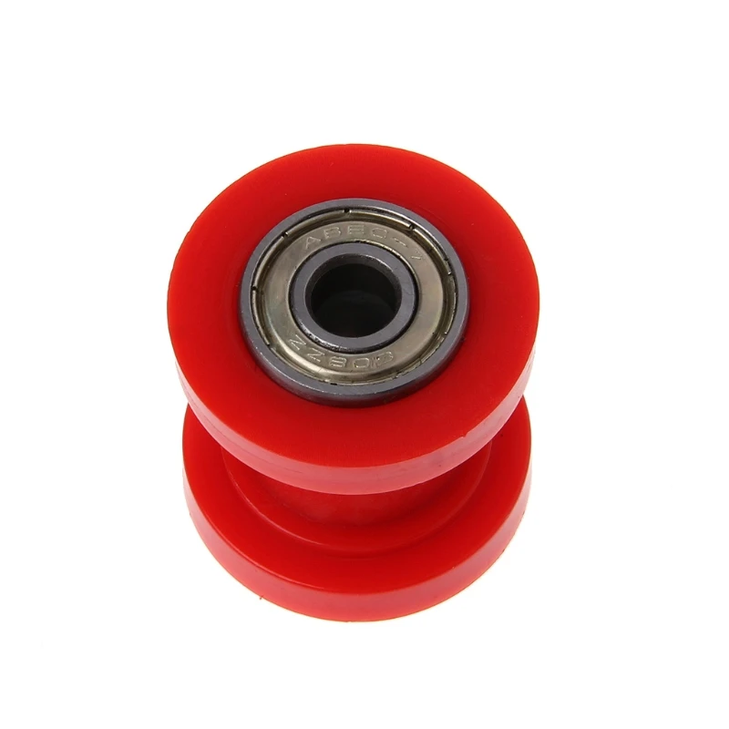 

10mm Bearings Drive Chain Pulley Roller Slider Tensioner Wheel Guide For Motorized Pit Bike Motorcycle MTB Road Bike 918B